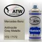 Preview: Mercedes-Benz, Anthracite Grey Metallic, 172 / 7172: 400ml Sprühdose, von ATW Autoteile West.